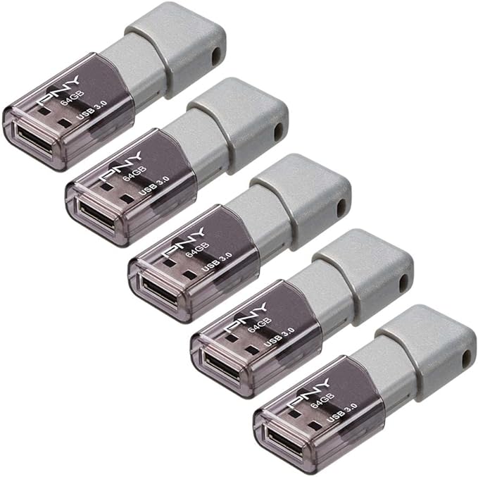 PNY 64GB Turbo Attaché 3 USB 3.0 Flash Drive - Image 2