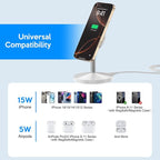 Magnetic Wireless Mag Safe Charger iPhone Stand, Magnet Wireless iPhone Charger - Image 6