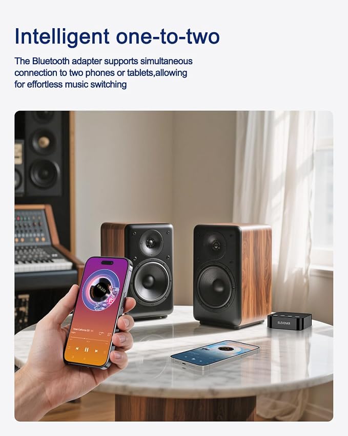 Bluetooth to RCA Adapter for Stereo Receiver - Image 6