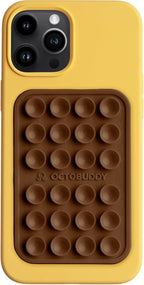 Classic MAX - Silicone Suction Phone Case Adhesive Mount - Hands-Free, Strong by Octobuddy