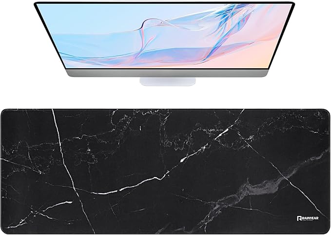 RAINYEAR Large Gaming Mouse Pad, Computer Mousepad by RAINYEARmakelifeeasier