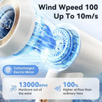 Portable Fan For Travel Mini: Small Pocket Handheld Personal Rechargeable - Image 2