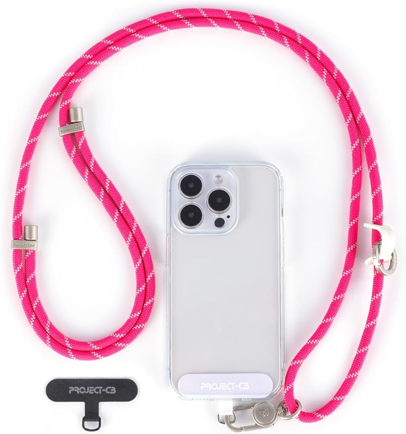 project-cb Cell Phone Lanyard 1, Phone Tether Tab 2, Crossbody Strap, Lanyards by Project-cb