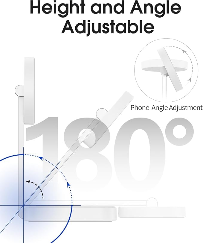 Wireless Charging Station for Magsafe Charger, Portable Wireless Charger for - Image 4