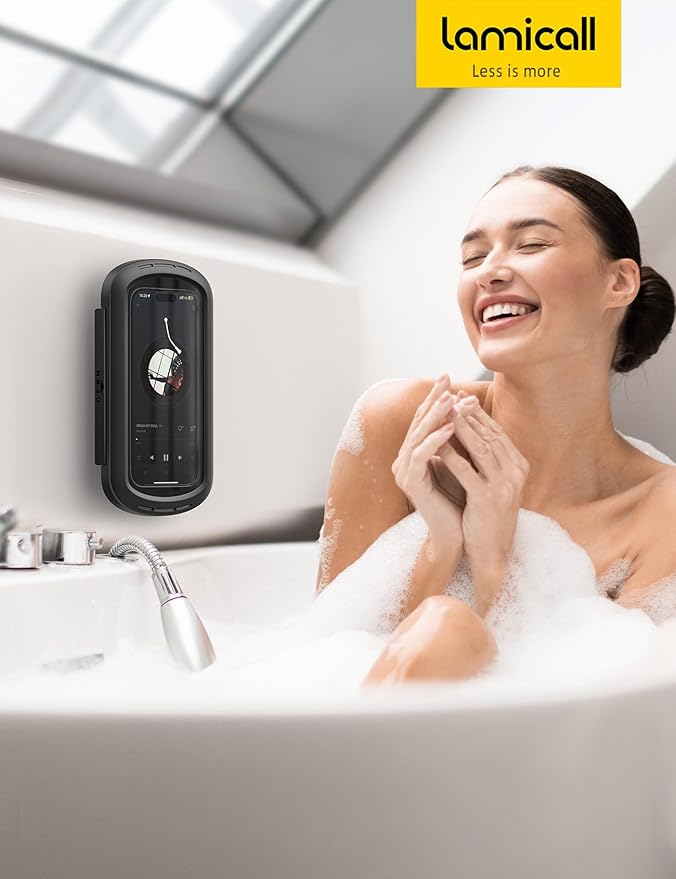 Lamicall Shower Phone Case Holder Waterproof - Image 7