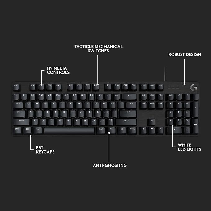 Logitech G413 SE Full-Size Mechanical Gaming Keyboard - Image 7