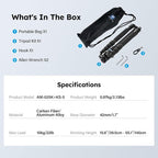 SIRUI Carbon Fiber Travel Tripod - Image 9