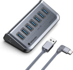 Yottamaster 7 Port USB 3.0 Hub, Data USB Hub Splitter by Yottamaster-MakeEveryByteTreasurable