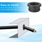 PATIKIL 25mm / 1 Inch Drill Hole, 13/16 Inch ID Rubber Grommets - Image 4