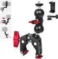 Super Clamp with Dual Ballhead Magic Arm, Aluminum Camera Clamp Mount Kit by Mechrig