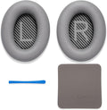 Premium Replacement Ear Pads for Bose QC2, QC35 I & II – Soft Protein Leather & by DanYee