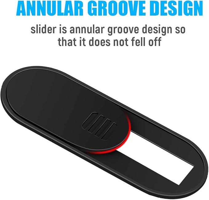 Computer Camera Cover Slide, 0.028 Inch Ultra-Thin Camera Blocker - Image 6