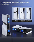 Auto Cooling Fan for PS5 Pro/Slim, USB 3.0 Port, Adjustable 3 Speed, - Image 2
