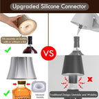 WILIT Wireless Bottle Lamp for Liquor Bottles, Dimmable Cordless Table Lamp - Image 2