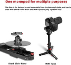 IFOOTAGE Cobra RB-A300, Round Base Monopod, Professional Camera Aluminium - Image 5