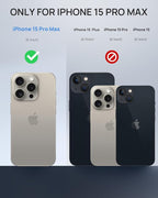 Lanhiem Magnetic for iPhone 15 Pro Max Case, IP68 Waterproof Dustproof Case - Image 2