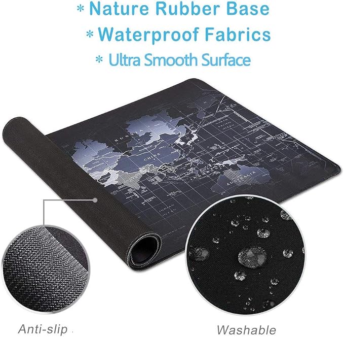 RTGGSEL 31.5x11.8 Inch Non-Slip Long Extended Large Gaming Mouse Pad - Image 4