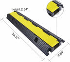 Rubber Cable Ramp Cord Cover Cable Protector Ramps Wire Hose Protective 1 - Image 2