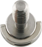 E-outstanding D Ring Hinged Screw 2PCS 1/4-20 Thread D-Ring Stainless Steel - Image 3