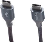 Amazon Basics USB C to USB C Cable, New Nylon USB C Charger Cable - Image 3