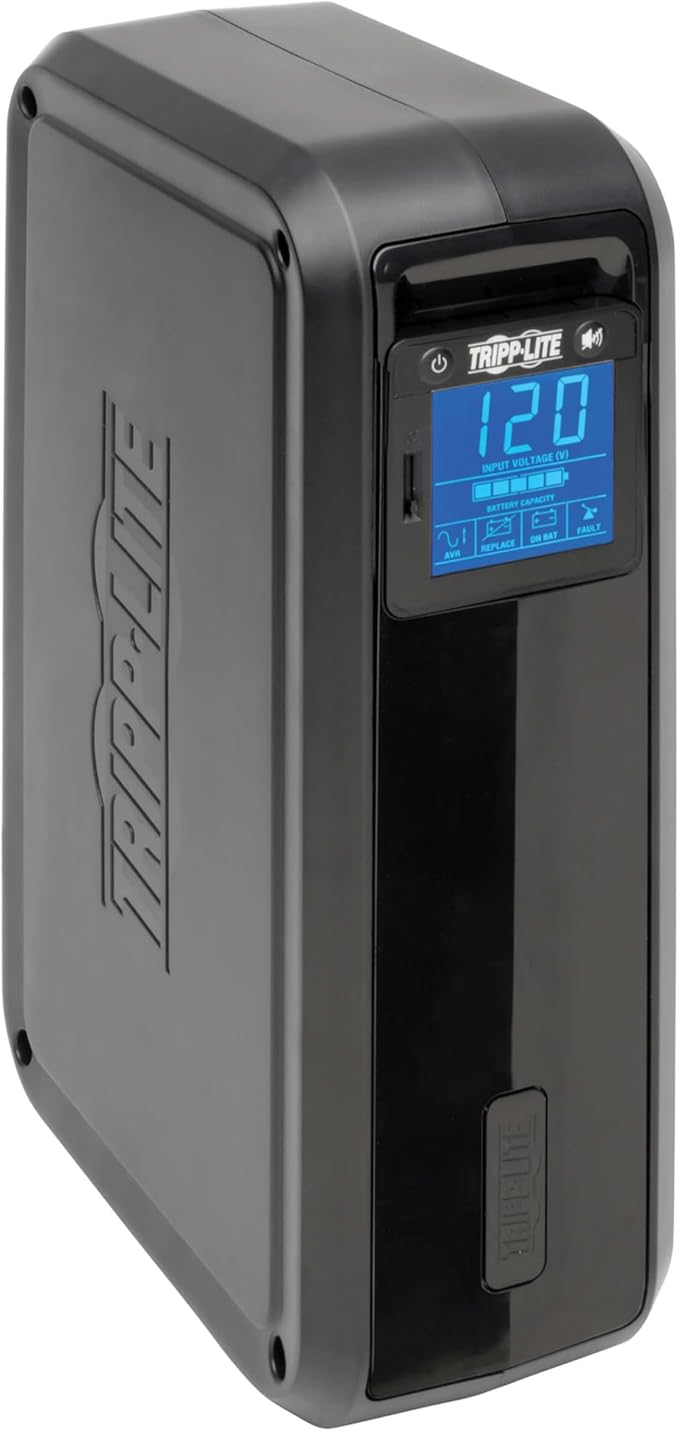 Tripp Lite SMART1000LCD 1000VA Computer UPS Battery Backup & Surge Protector - Image 3