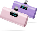 Portable Charger for iPhone 16/15 Series, 5200mAh PD USB C Power Bank Built-in by HETP