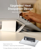MOFT Laptop Stand for Desk, Adhesive Airflow Laptop Cooling Riser for Heat - Image 6