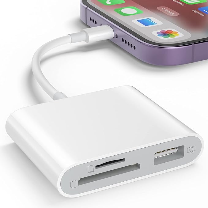 SD Card Reader for iPhone, Memory Card Reader by SZHAIYIJIN