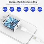 【Apple MFi Certified】Fast Charger iPhone, Fast i Phone Charging Cord 3Pack - Image 3