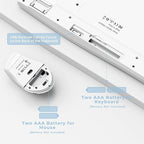 Ergonomic Keyboard and Mouse Combo - Image 2