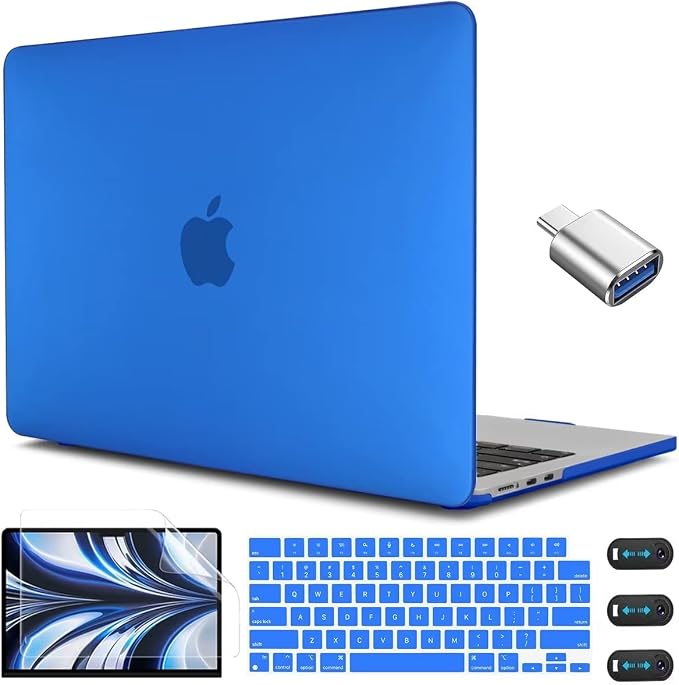 CISSOOK Compatible with MacBook Air 13.6 inch 2022 2023 2024 2025 Release M2 by CISSOOK