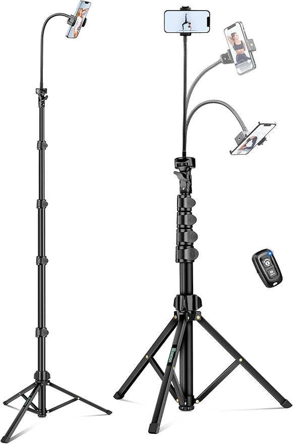 Phone Tripod, Aluminum Tripods Stand by Nineigh