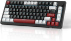 MageGee 75% Mechanical Gaming Keyboard, Compact Blue Backlit Wired Gaming by MageGee