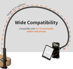 Gooseneck Kindle Holder for Reading in Bed - Image 6