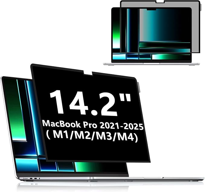 FILMEXT Privacy Screen for Macbook Pro 14 inch, Removable Macbook pro 14.2" by FILMEXT