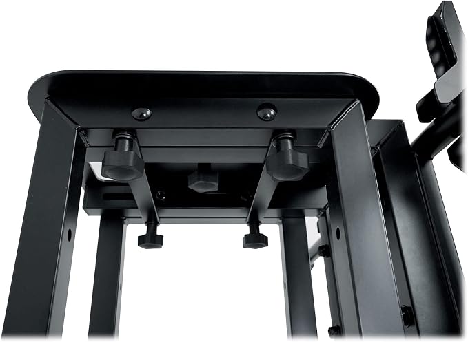 Rockville RTP33-TV Black Totem DJ Speaker/Lighting Stand, Detachable TV Mount - Image 6