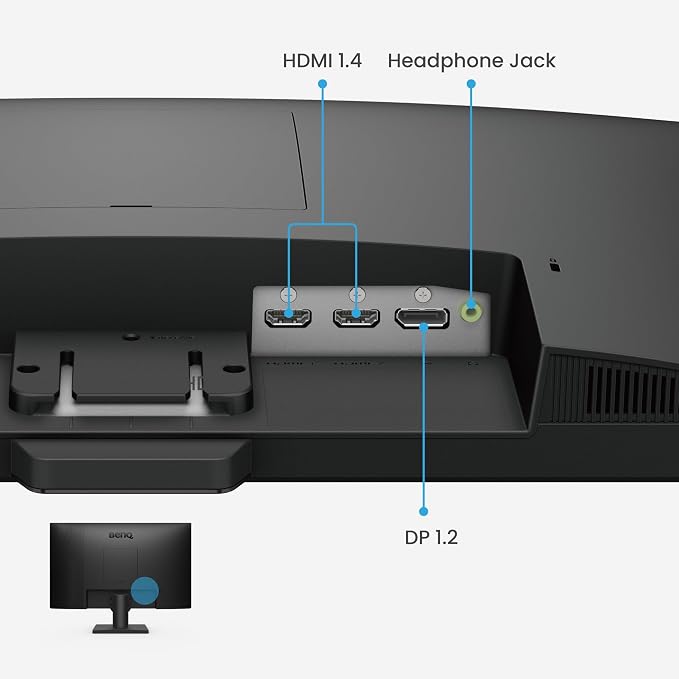 BenQ GW2490 24" Computer Monitor 100Hz FHD 1920x1080p IPS Eye-Care Tech VESA - Image 7