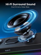 havit Computer Speakers for Desktop PC, HiFi Stereo, Poratble Bluetooth Speaker - Image 2