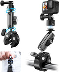TELESIN° S2 Quick Release Clamp Bike Mount Motorcycle Handlebar Holder by telesin