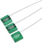 100 Green Steel Cable Seals - Image 5