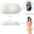 UnivoColors Design-Wave Wrist Rest, Artificial Sheepskin+Memory - Image 4
