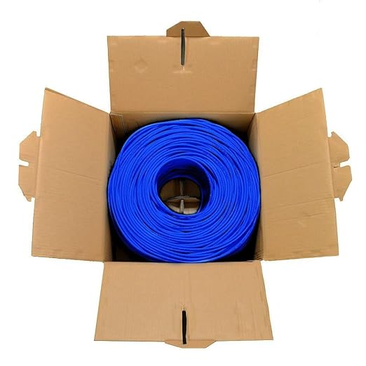 DRIPSTONE CAT6 Ethernet Cable 1000ft Bulk Network LAN Wire 23AWG Solid CCA UTP - Image 3
