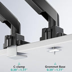 WALI Ultrawide Monitor Arm for 13 to 49 Inch Heavy Duty Curved Screens - Image 9