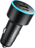 PISEN 60W 3-Port USB C Car Charger by PISEN