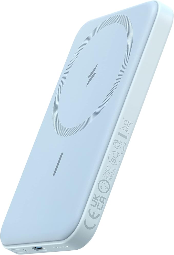 Anker 621 Magnetic Portable Charger, 000mAh Wireless Power Bank by Anker