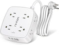 6 Ft Surge Protector Power Strip by YISHU