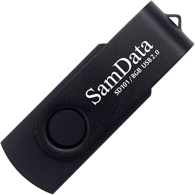 SamData 8GB USB Flash Drives 2 Pack 8GB Thumb Drives Memory Stick Jump Drive - Image 3
