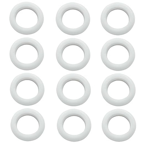 12 Pcs Rubber Grommets, 7/8" Inside Diameter 1" Drill Hole Rubber Wire Grommets by Kyuionty