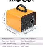 Ozone Generator – 80, 000mg/h High-Capacity O3 Air Purifier - Image 2