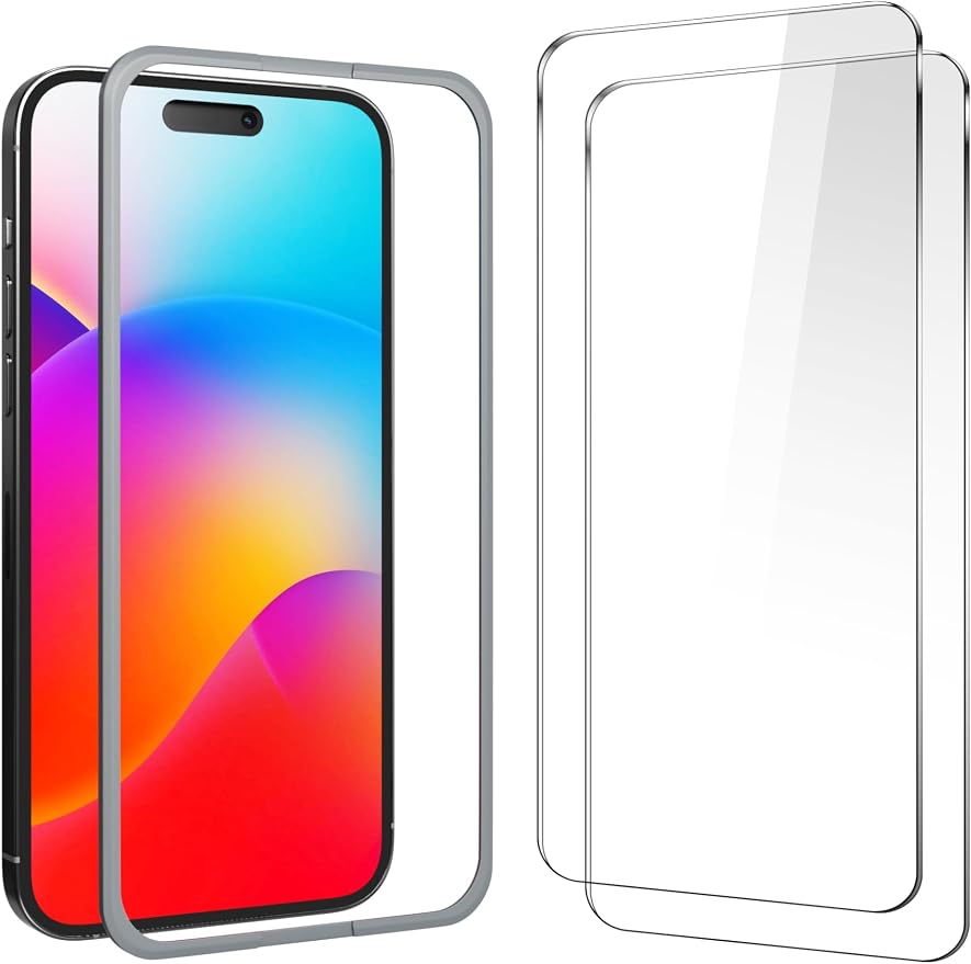 Compatible for iPhone 15 Plus/iPhone 16 Plus Screen Protector 6.7 inch by ScreenProtector